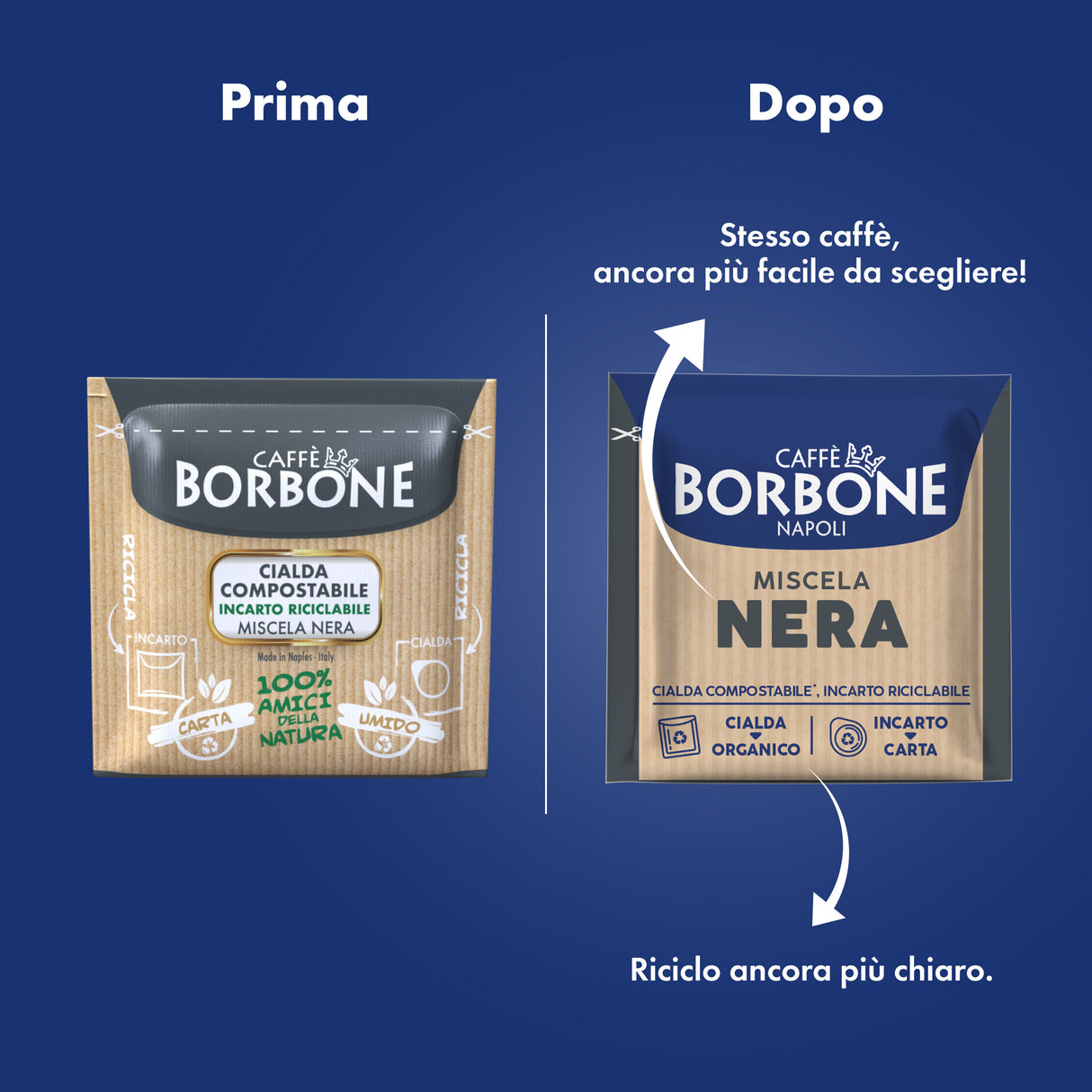 150 Cialde Borbone ESE 44mm Miscela Nera