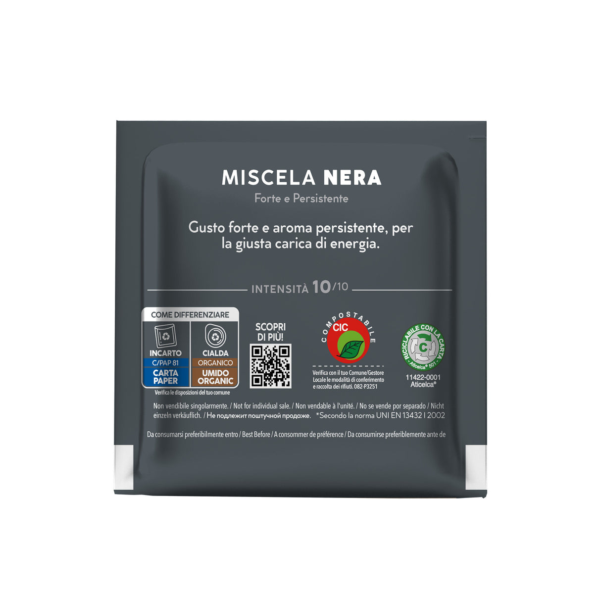 150 Cialde Borbone ESE 44mm Miscela Nera