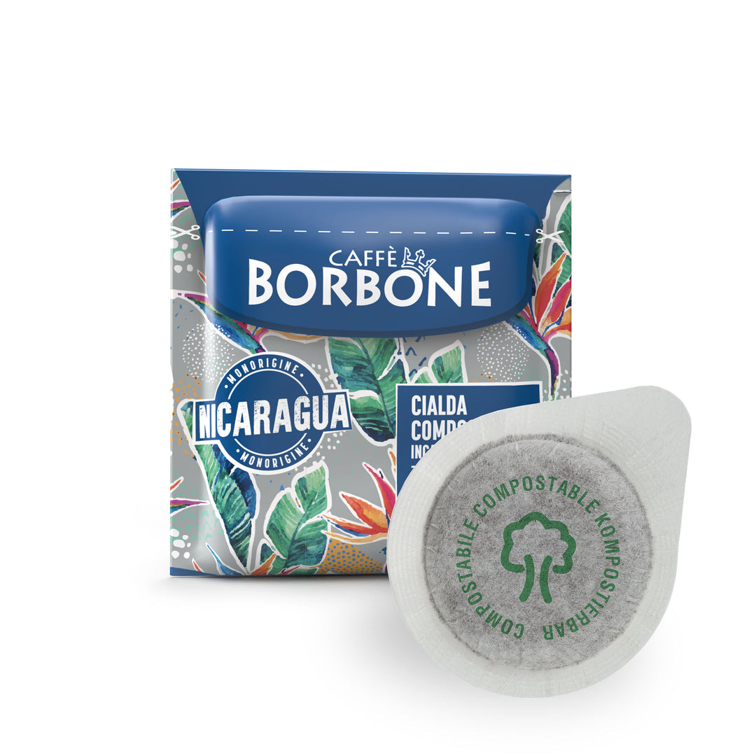 Borbone Nicaragua Small - 50 Cialde per macchine a cialde Ese 44mm