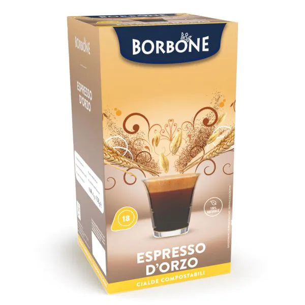18 Cialde Borbone Orzo per Macchine ESE 44mm