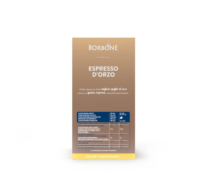 18 Cialde Borbone Orzo per Macchine ESE 44mm