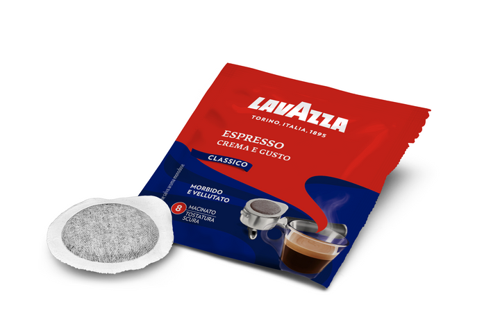 50 Cialde ESE 44mm Espresso Lavazza Crema e Gusto Classico