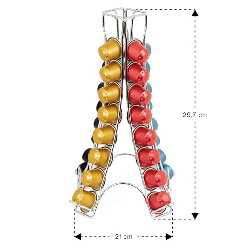 32 Portacapsule Claudia per capsule Nespresso