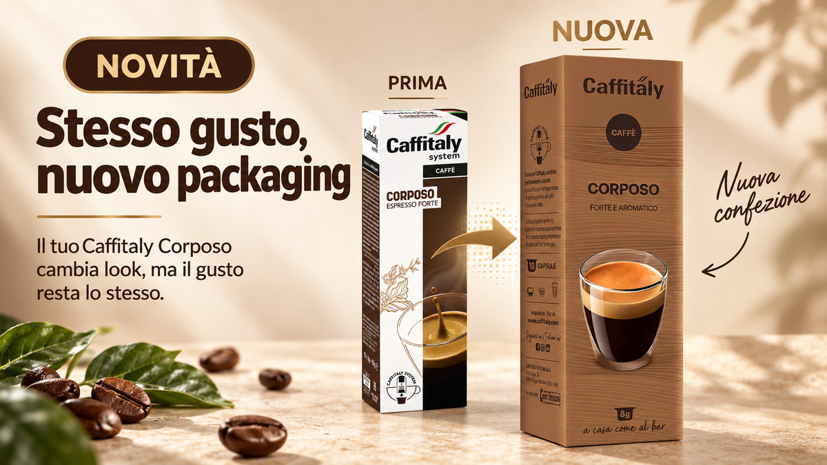 10 Capsule Caffè Caffitaly System - Corposo Forte e Aromatico