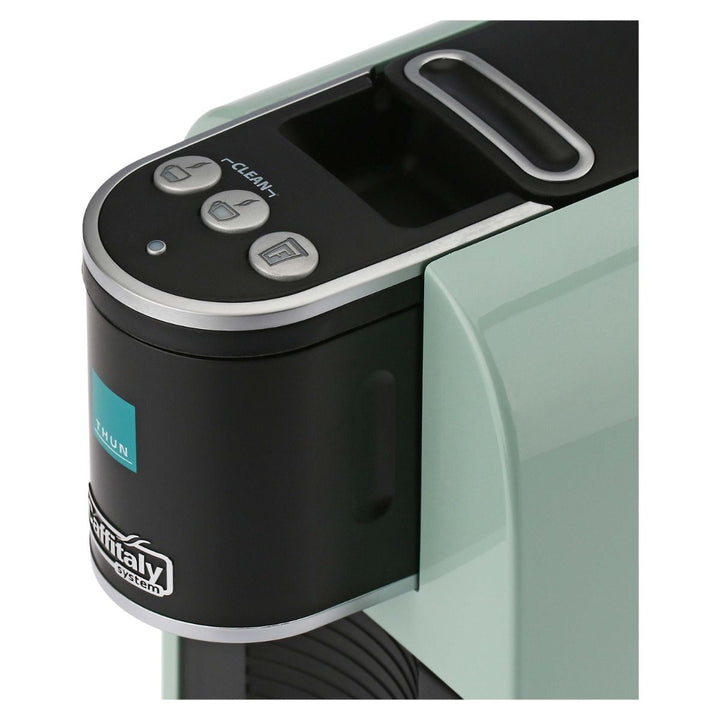 Caffitaly Macchina da caffè Arka - Bundle Thun Green (30 capsule + 2 bicchierini Thun)