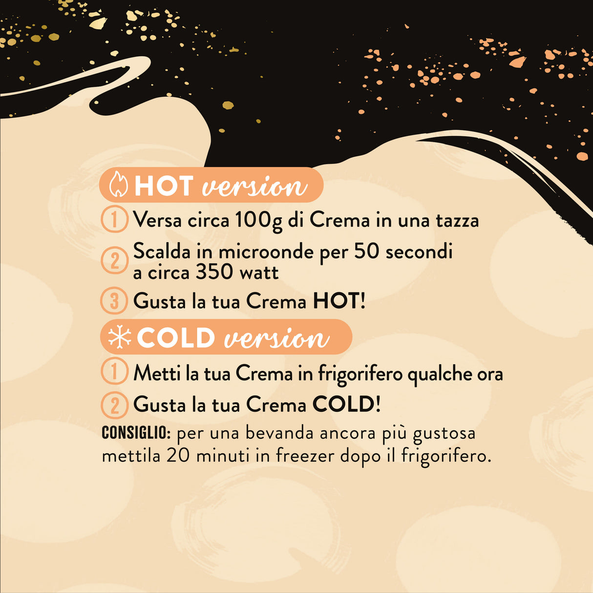Crema Fredda Caffè Borbone con Baileys 550 g
