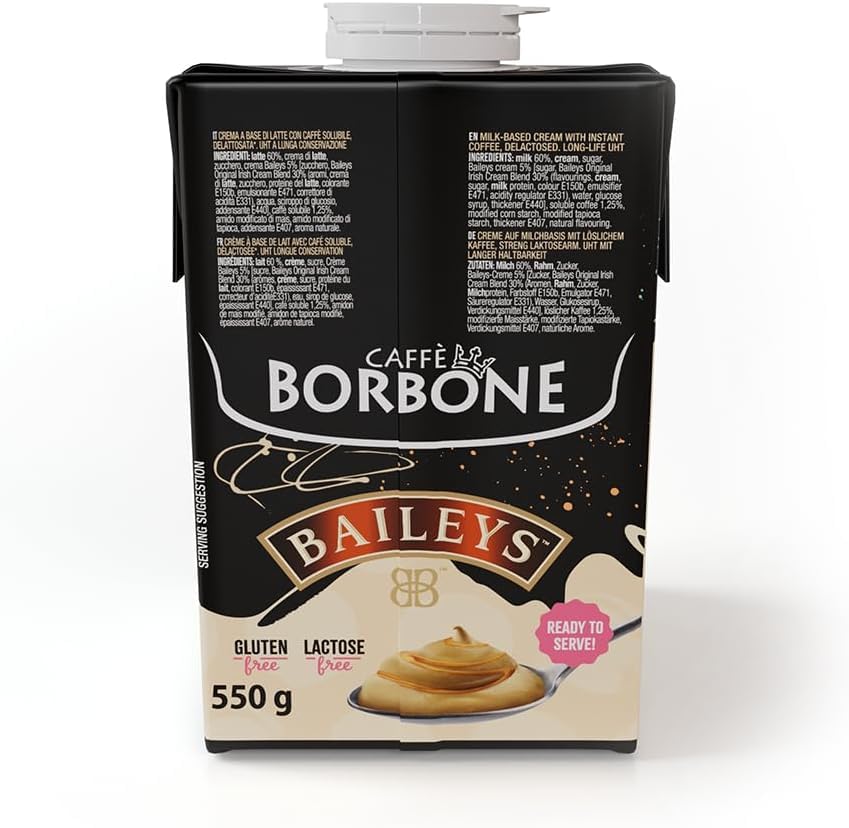 Crema Fredda Caffè Borbone con Baileys 550 g