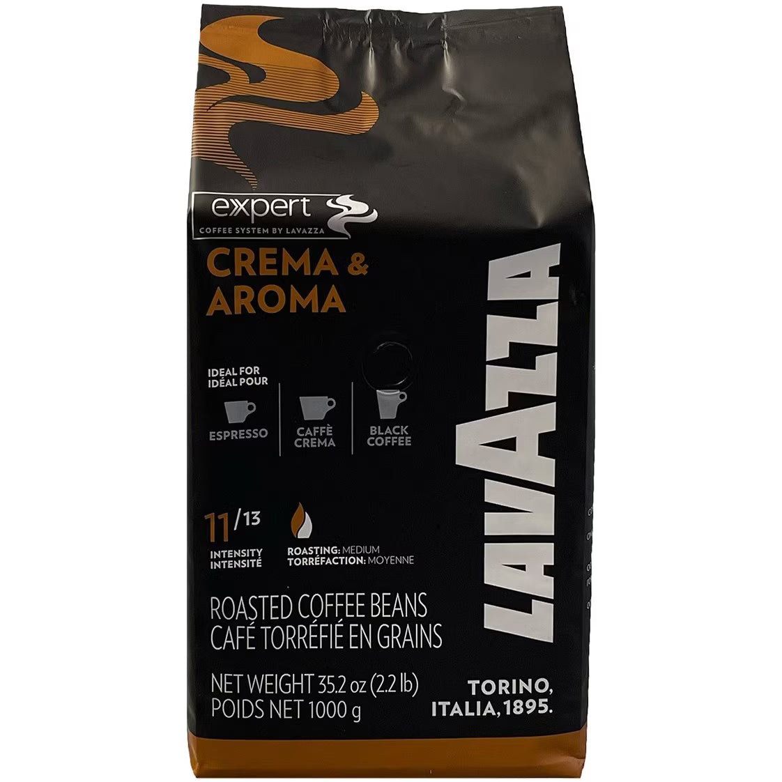 1kg Lavazza caffè in Grani - Crema & Aroma