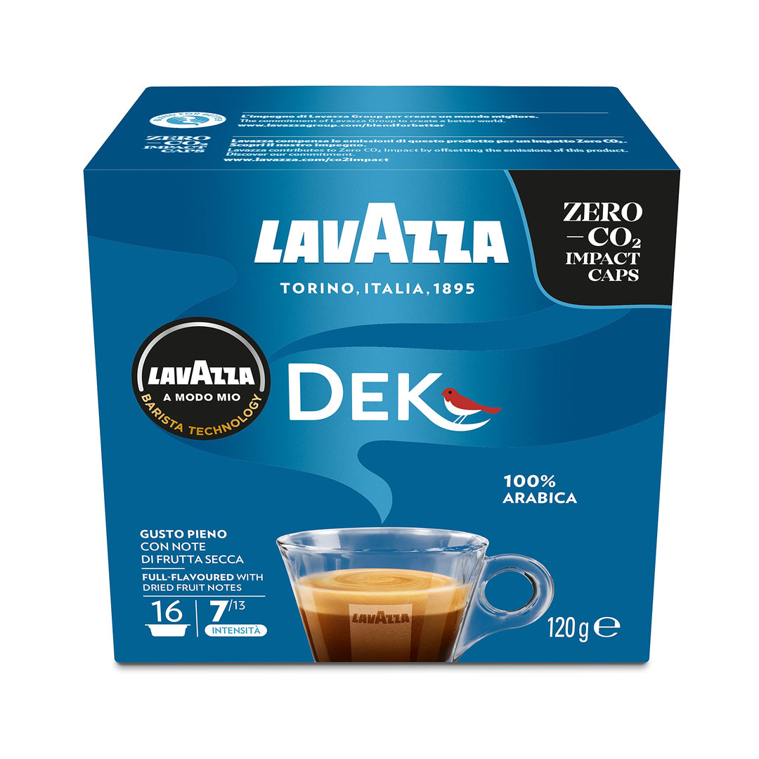 16 Capsule Lavazza Originali A Modo Mio decaffeinato