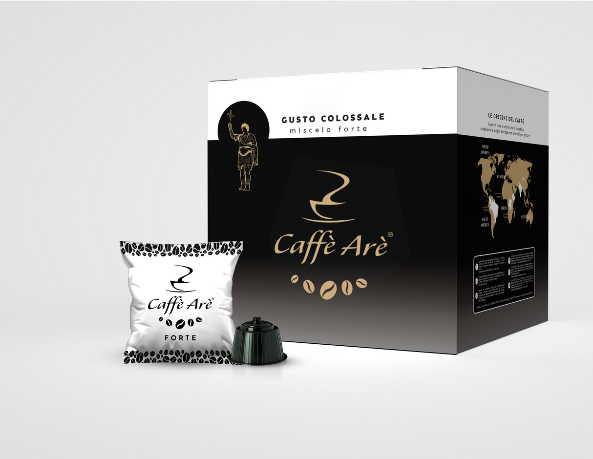50 Capsule Caffè ARÈ compatibili Dolce Gusto FORTE