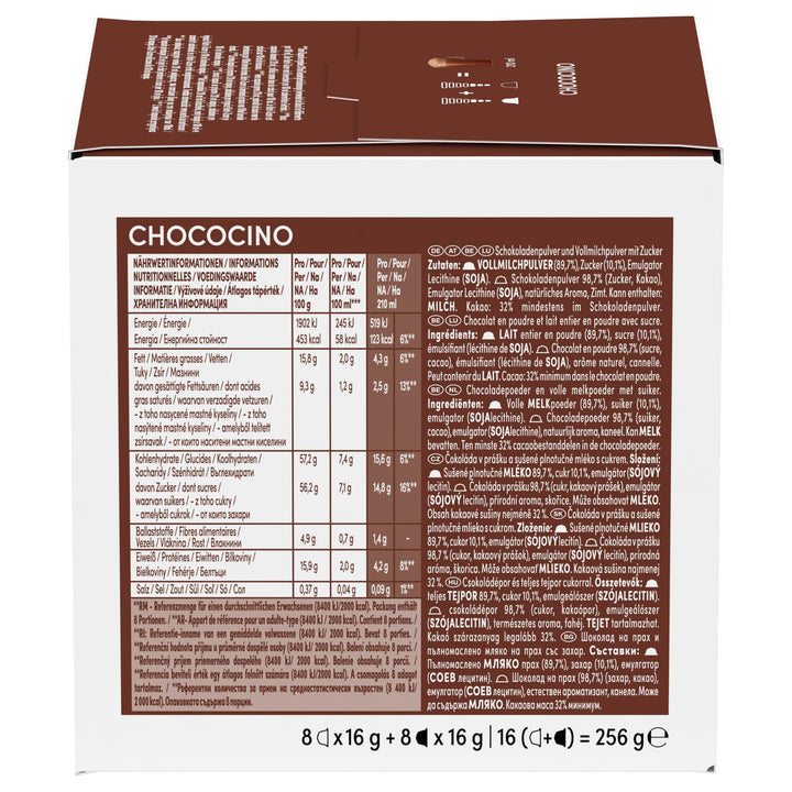 Nescafé Dolce Gusto Chococino - 16 Capsule per Dolce Gusto