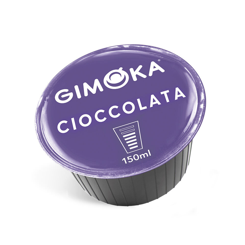16 Capsule Gimoka Compatibili Dolce Gusto Cioccolata Autoprotette