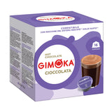 16 Capsule Gimoka Compatibili Dolce Gusto Cioccolata Autoprotette