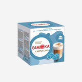 16 Capsule Gimoka Compatibili Dolce Gusto Cappuccino Autoprotette