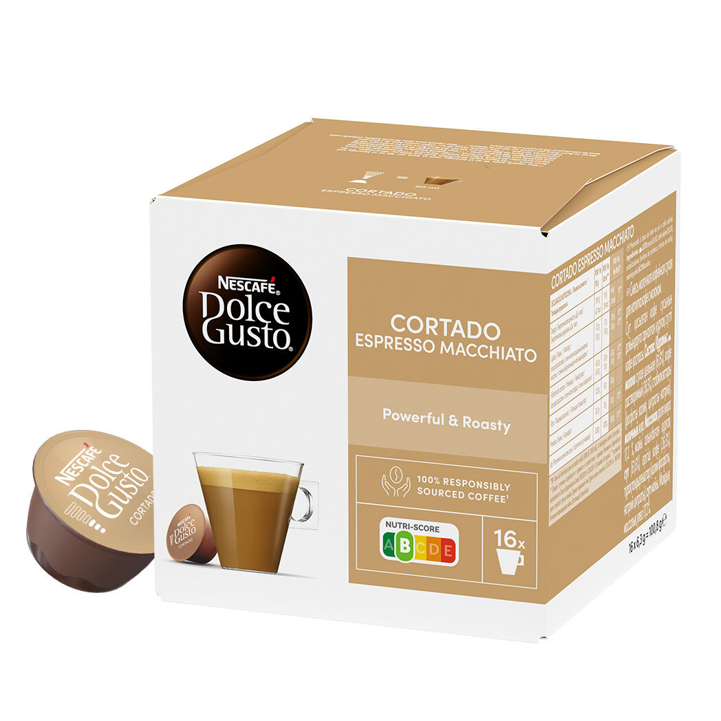 Nescafé Dolce Gusto Caffè Cortado - 16 Capsule per Dolce Gusto