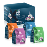 16 Capsule Pop Caffè E-gusto Miscela Cremoso - compatibili con Nescafè Dolce Gusto