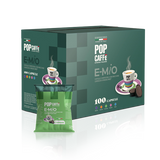 100 Capsule Pop Caffè E-mio miscela Cremoso - compatibili con A Modo Mio