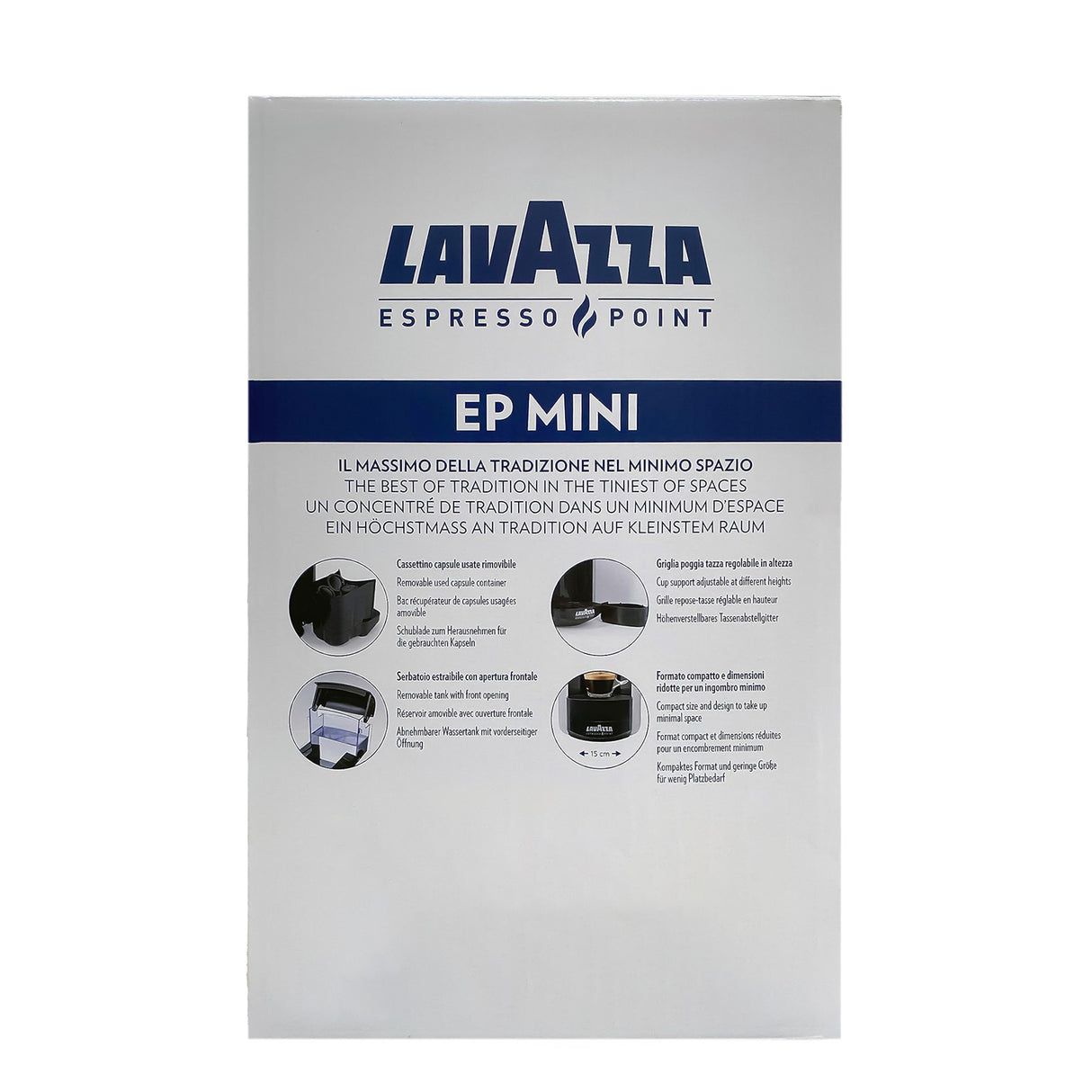 Lavazza EP Mini - Macchina da Caffè Lavazza Espresso Point Mini