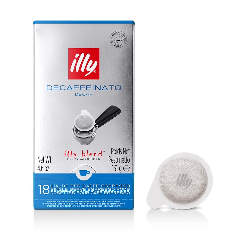 Illy Cialde ESE Decaffeinato - 18 cialde E.S.E. 44mm