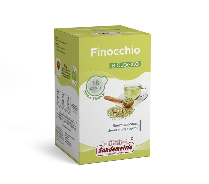18 Cialde Sandemetrio Compatibili Ese 44mm Finocchio Bio