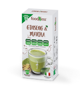 10 Capsule Ginseng e Matcha Compatibili Nespresso FoodNess