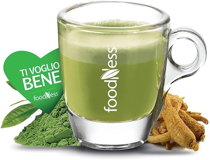 10 Capsule Ginseng e Matcha Compatibili Nespresso FoodNess
