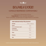 10 Capsule Foodness Bevanda d'Orzo Compatibili Nespresso