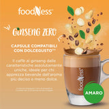 10 Capsule FoodNess Ginseng Amaro compatibili A Modo Mio