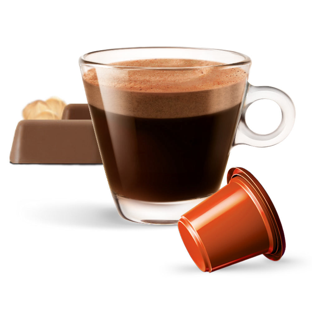 10 Capsule Bonini Compatibili Nespresso Gianduia