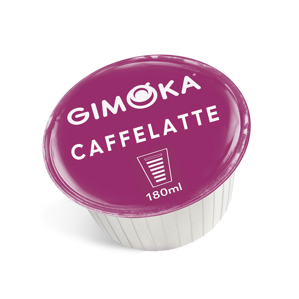 16 Capsule compatibili Dolce Gusto Gimoka Caffelatte
