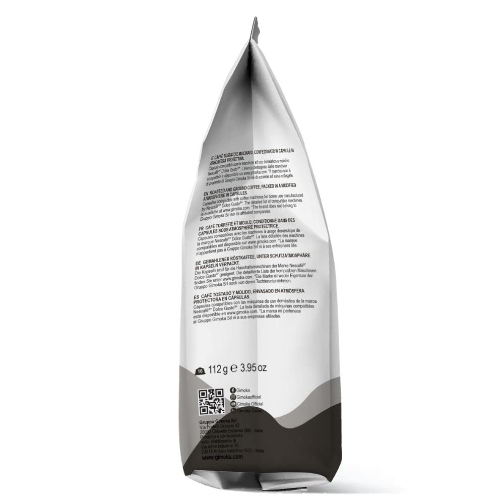 16 Capsule Gimoka Compatibili Nescafé Dolce Gusto – Miscela Vellutato