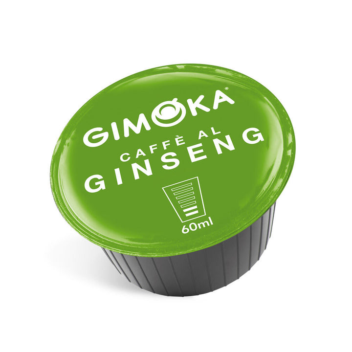 16 Capsule Gimoka Compatibili Nescafé Dolce Gusto – Gusto Caffè al Ginseng