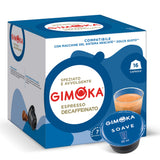 16 Capsule salvaroma GIMOKA compatibili Nescafé Dolce Gusto Decaffeinato