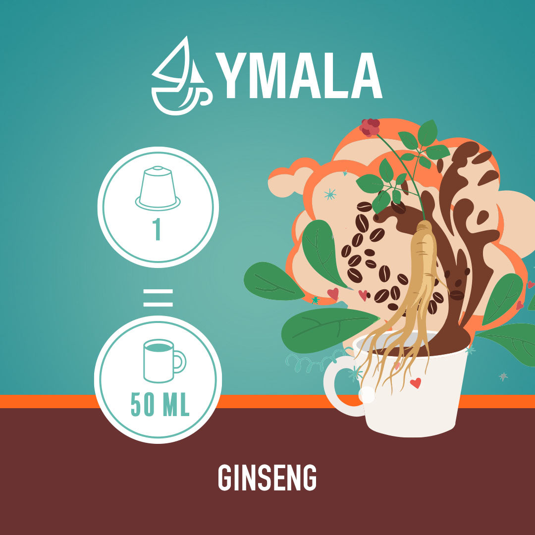 Ymala 10 Capsule Nespresso - Caffè Ginseng