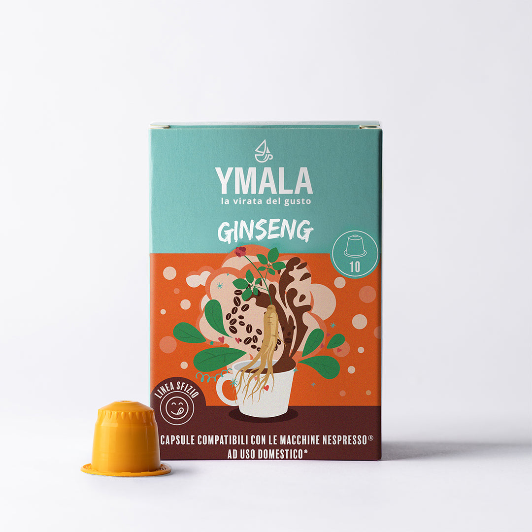 Ymala 10 Capsule Nespresso - Caffè Ginseng
