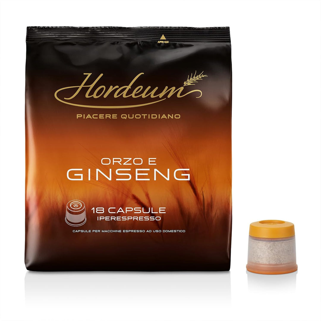 18 Capsule Illy Hordeum per Iperespresso - Orzo e Ginseng