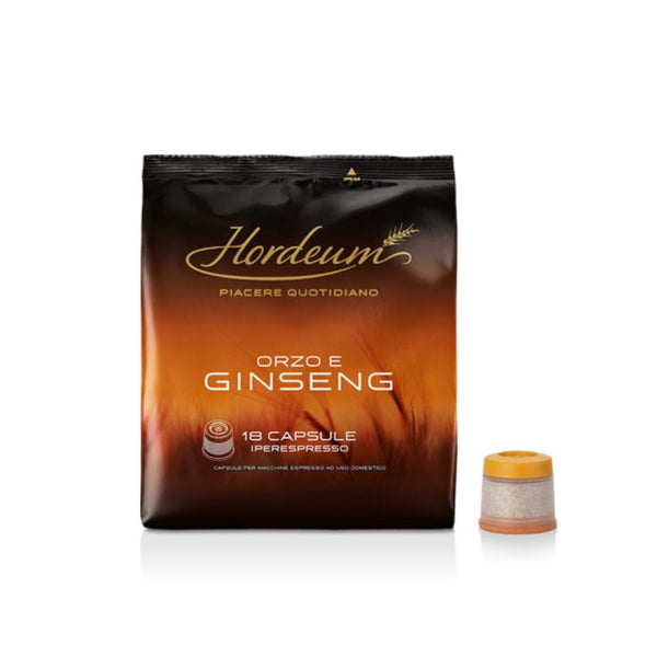 18 Capsule Illy Hordeum per Iperespresso - Orzo e Ginseng