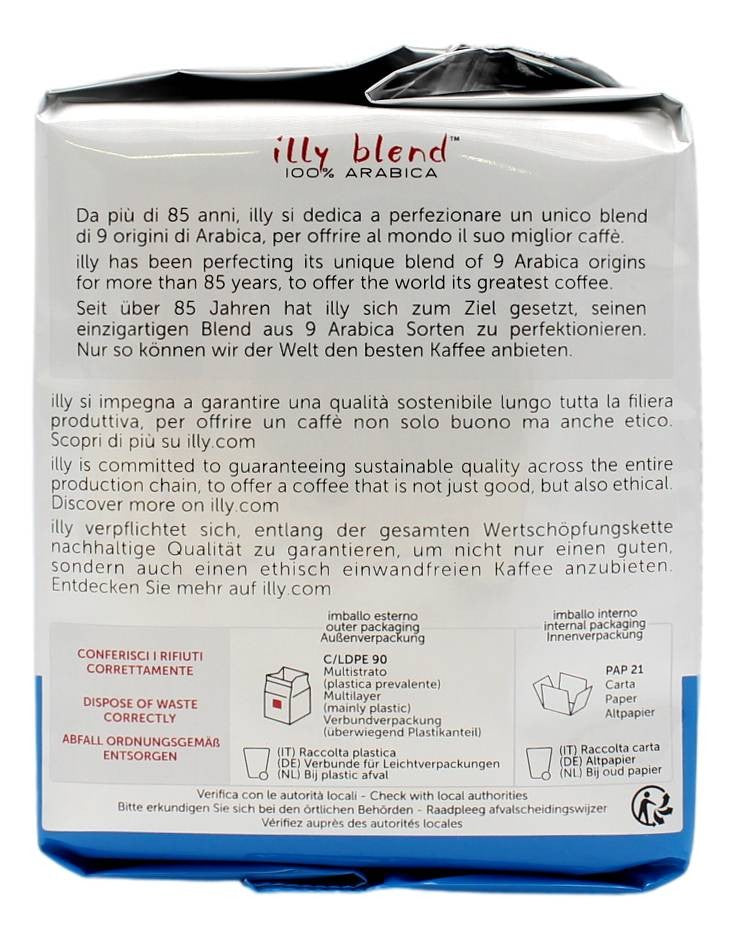 18 Capsule Illy Iperespresso Arabica Decaffeinato – Caffè decaffeinato dal gusto raffinato