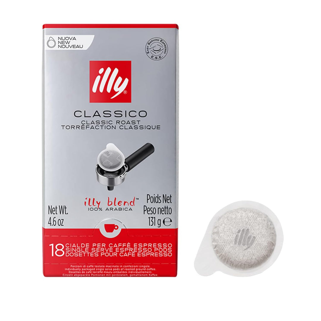 18 Cialde Illy Ese 44mm Espresso - Classico
