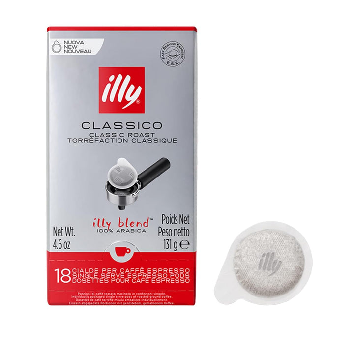 18 Cialde Illy Ese 44mm Espresso - Classico