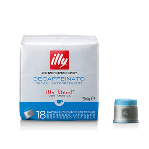 Illy 18 Capsule caffè per macchine Iperespresso - Decaffeinato