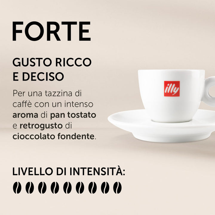 18 Capsule Illy caffè Iperespresso Forte
