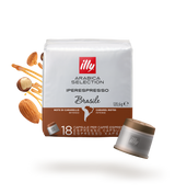 Illy 18 Capsule Arabica Selection caffè per macchine Iperespresso - Brasile con note di caramello