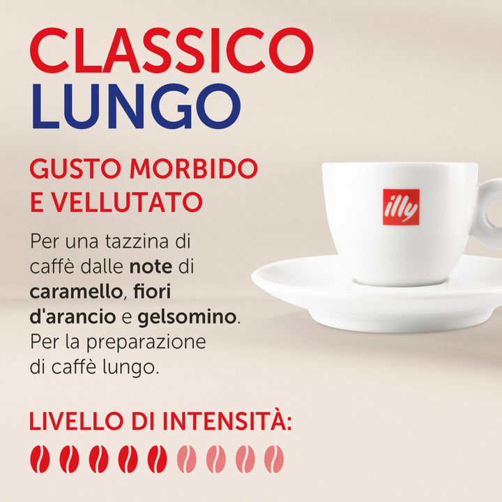 Illy 18 Capsule caffè per macchine Iperespresso - Classico Espresso Lungo