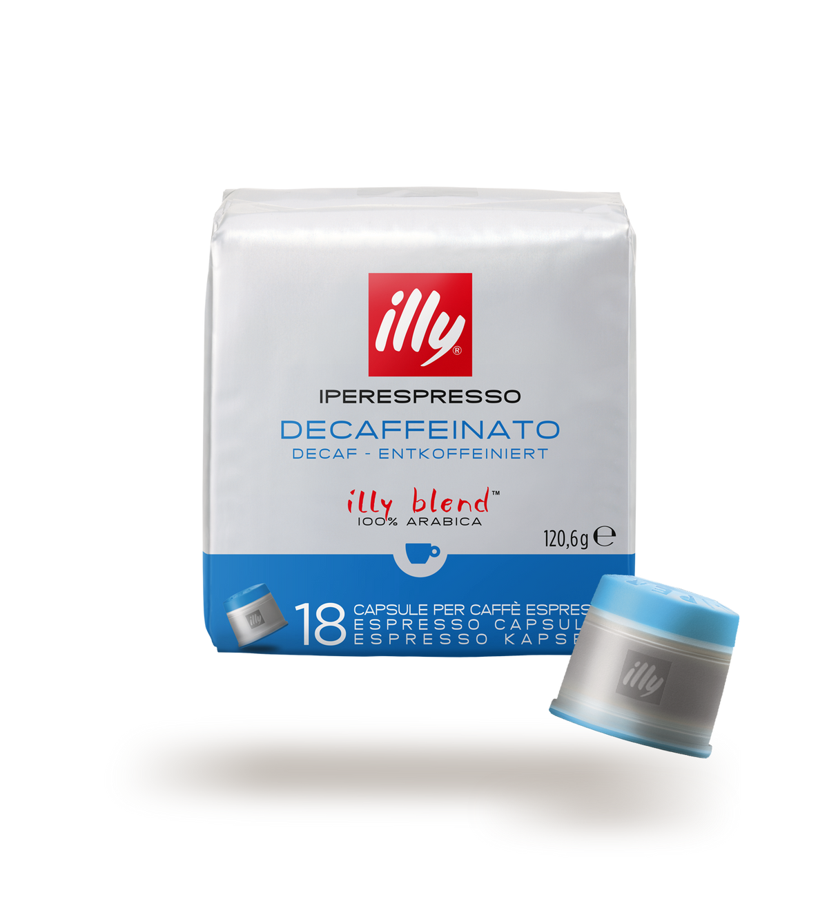 Illy 18 Capsule caffè per macchine Iperespresso - Decaffeinato