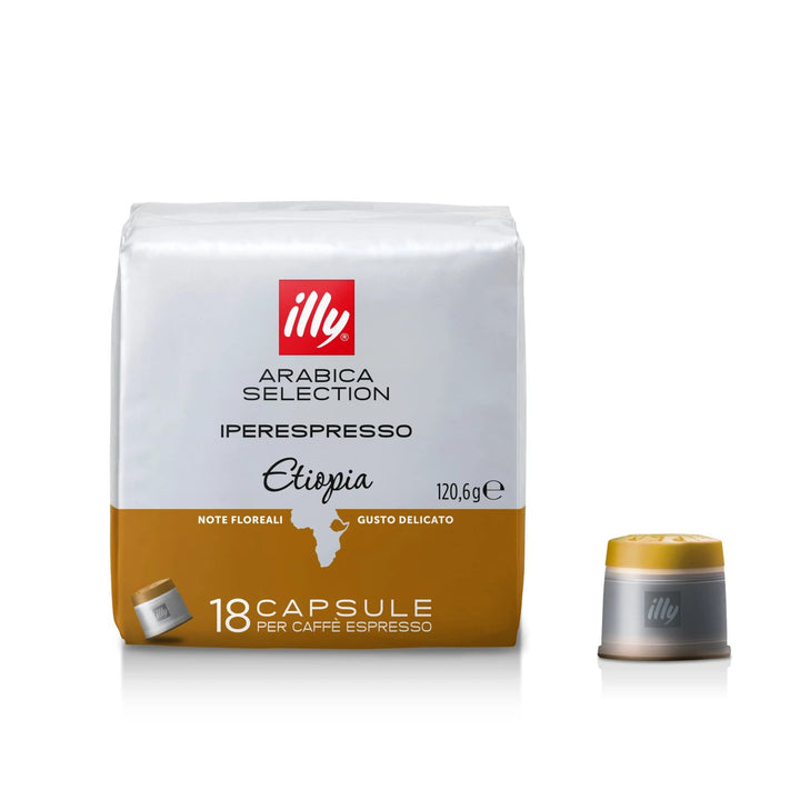18 Capsule Arabica Selection caffè per macchine Iperespresso - Etiopia