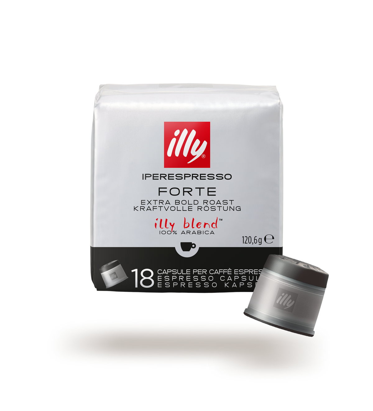 Illy 18 Capsule caffè per macchine Iperespresso - Forte