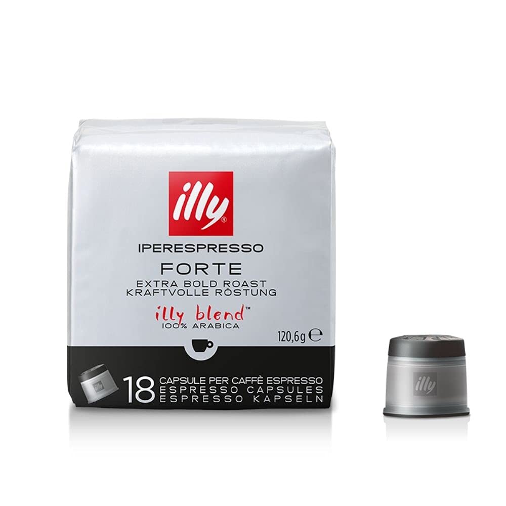 Illy 18 Capsule caffè per macchine Iperespresso - Forte