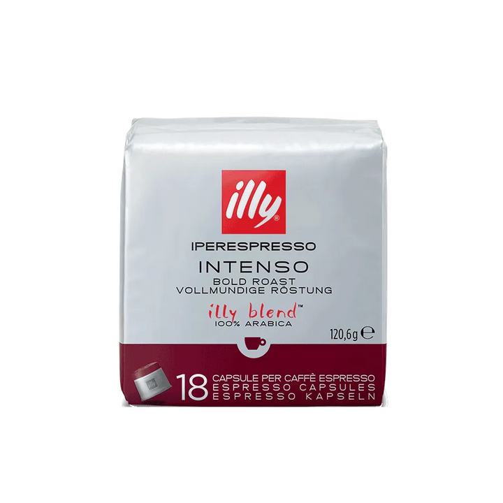18 Capsule Iperespresso Illy Arabica Tostato Intenso – Gusto Ricco e Corposo