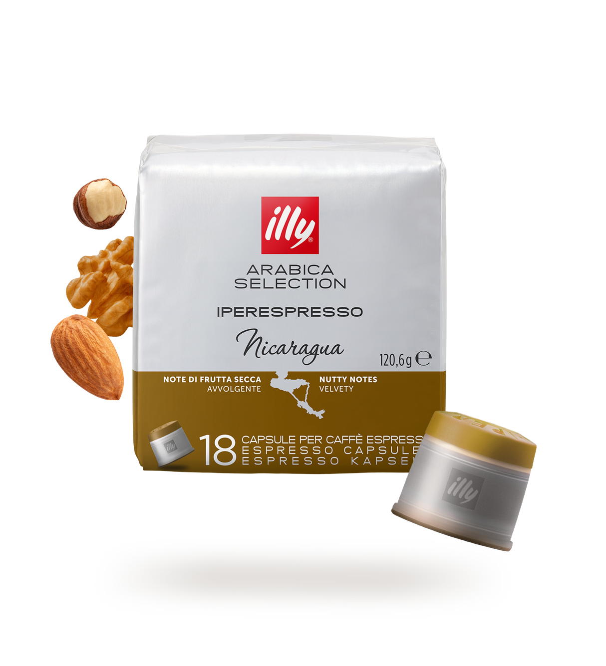 18 Capsule Illy Arabica Selection caffè per macchine Iperespresso - Nicaragua